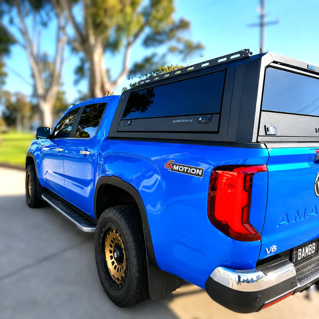 NEXT GEN AMAROK- SOLID SIDE GLASS TUB CANOPY- ARMORMAN4X4 (5).webp