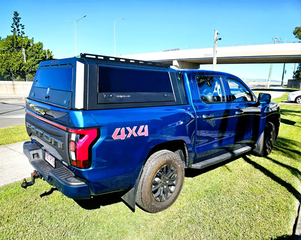 Foton Tunland Canopy – Solid Side Glass Tub Canopy (4).webp