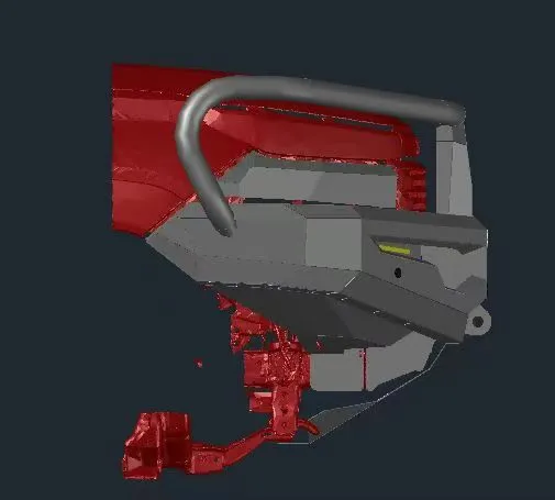 Bull bar for Hilux N90 -2026 (3).webp