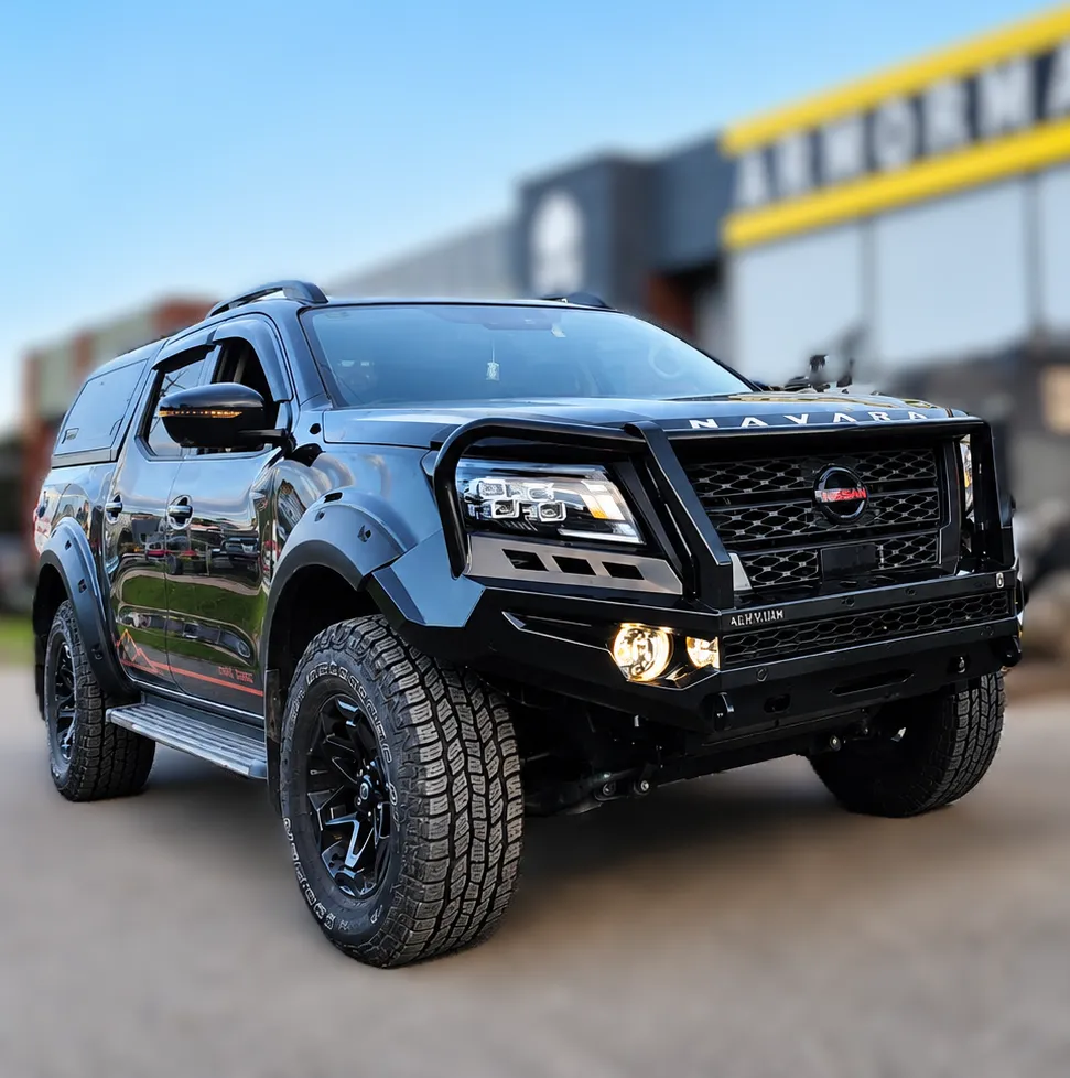 BushMaster Bull Bar for Nissan Navara NP300 (2020–2025) | Heavy-Duty Steel 4x4 Protection