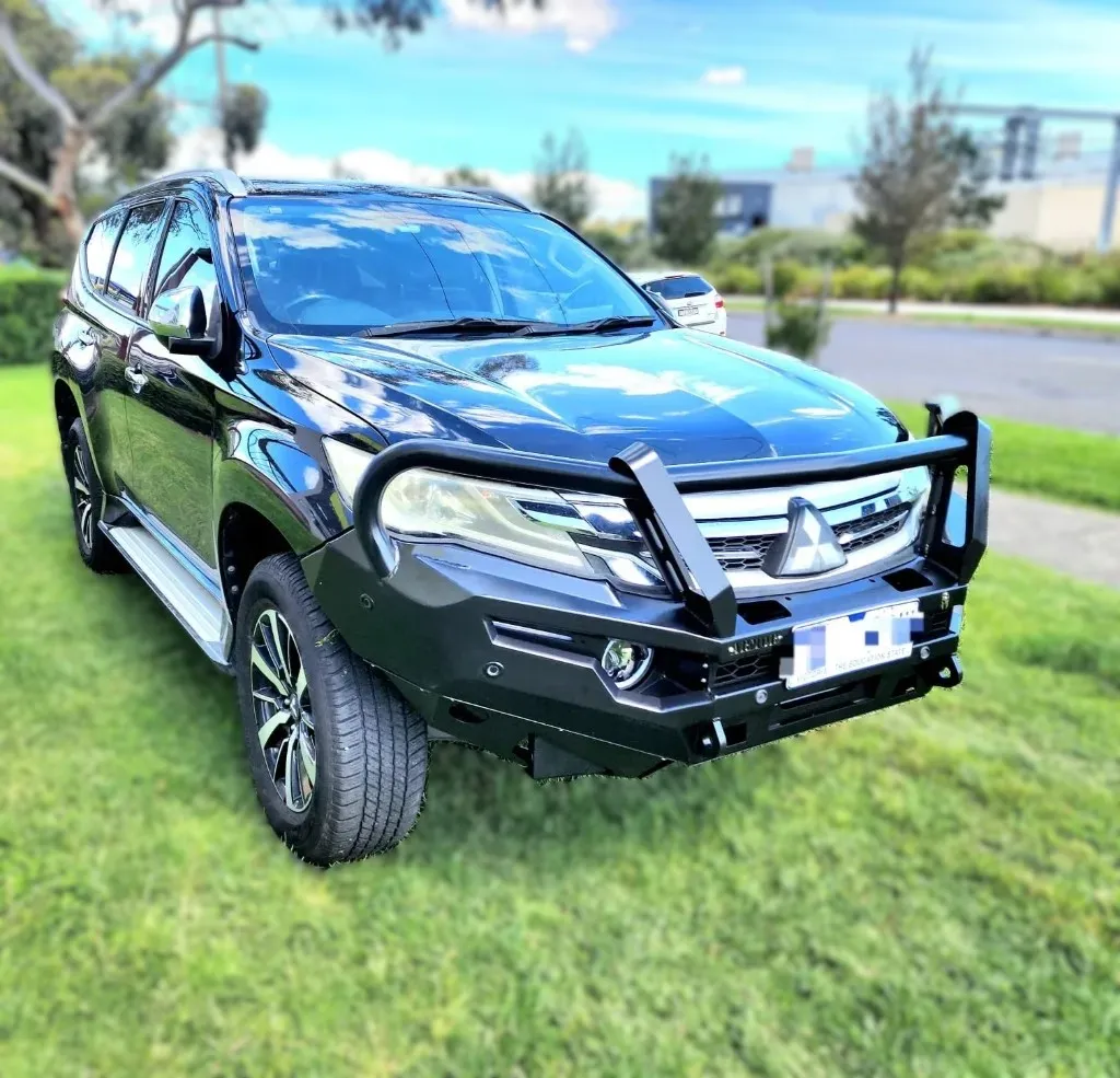 ArmorMan BushMaster Bull Bar for Mitsubishi Pajero Sport (2015-2019)| Heavy-Duty Steel 4x4 Protection
