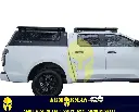 STAINLESS STEEL TUB CANOPY-GWM- SIDE GLASS