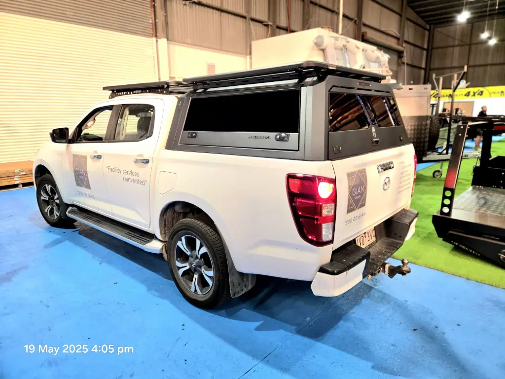 [AM-STUC-SSG-BT21ON] Mazda BT-50 Canopy – Solid Side Glass Tub Canopy (2021+)