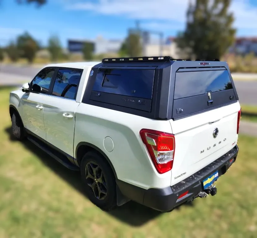 Musso Long Wheel Base Canopy – Sliding Side Window Tub Canopy
