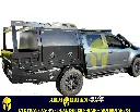 COMBO ALUMINIUM TRAY +1000MM LONG CANOPY- DUAL CAB COLORADO- ARMORMAN4X4
