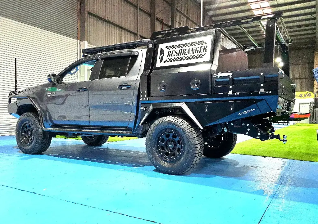 TRAY +1000MM LONG CANOPY – DUAL CAB HILUX /RANGER/ LC 79 AND ALL OTHER DUAL CAB UTES - ARMORMAN4X4