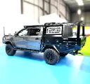 Bush Ranger Combo 1000 Tray & Canopy Setup for Dual Cab UTEs