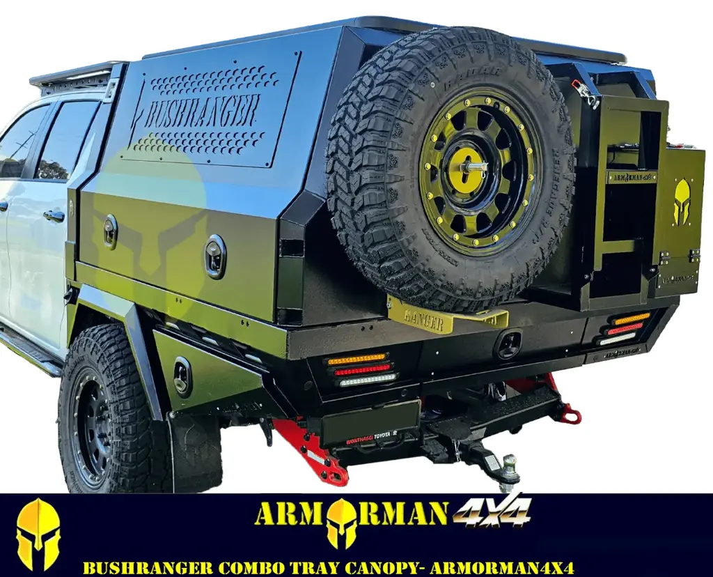 BUSHRANGER COMBO ALUMINIUM TRAY + 1730 CANOPY MAZDA BT50 – ARMORMAN4X4