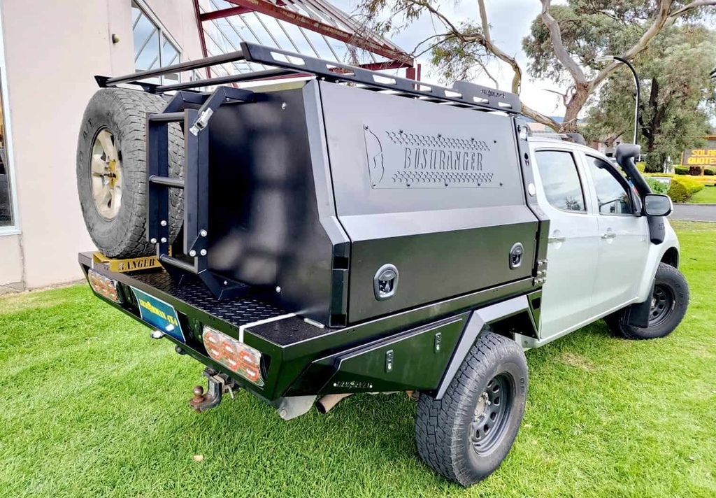 BUSHRANGER COMBO ALUMINIUM TRAY 1500 CANOPY D-MAX – ARMORMAN4X4