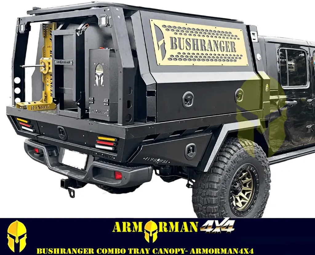 COMBO STEEL TRAY CANOPY 1500 FOR GWM CANON – ARMORMAN4X4