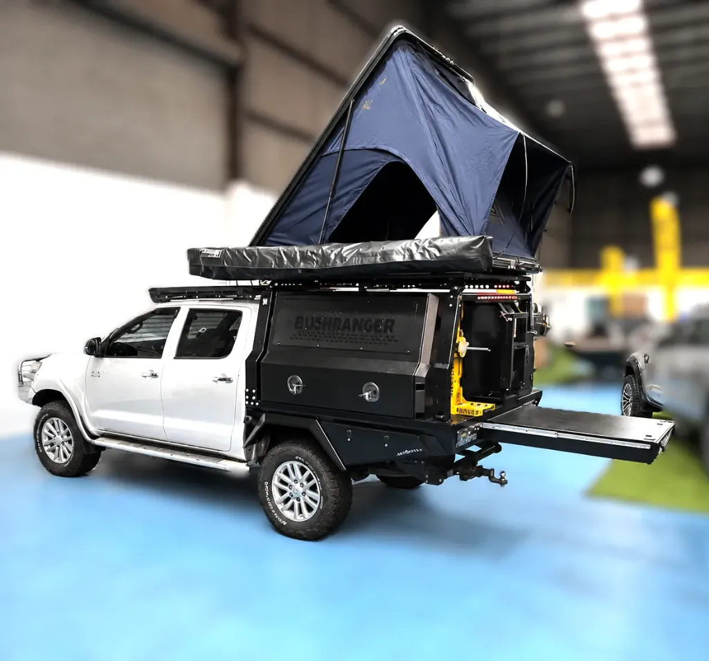Bush Ranger Combo 1500 Tray & Canopy Setup for Ranger, Hilux &  Dual Cab UTEs