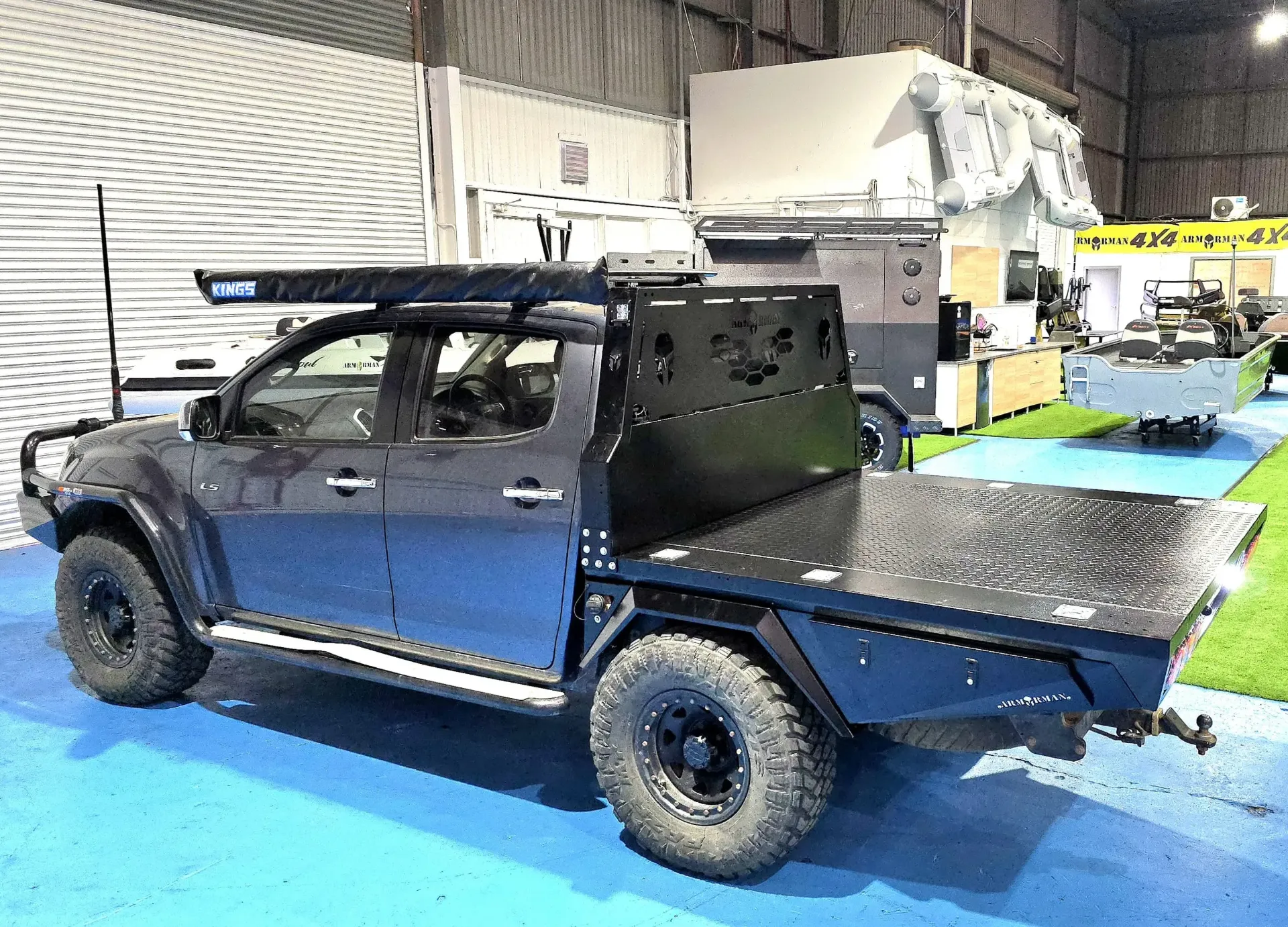 Isuzu D-MAX Steel Tray – Bushranger 1850 Heavy Duty Ute Tray