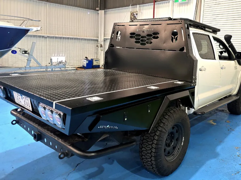 Toyota Hilux Steel Tray – Bushranger 1850 Heavy Duty Ute Tray