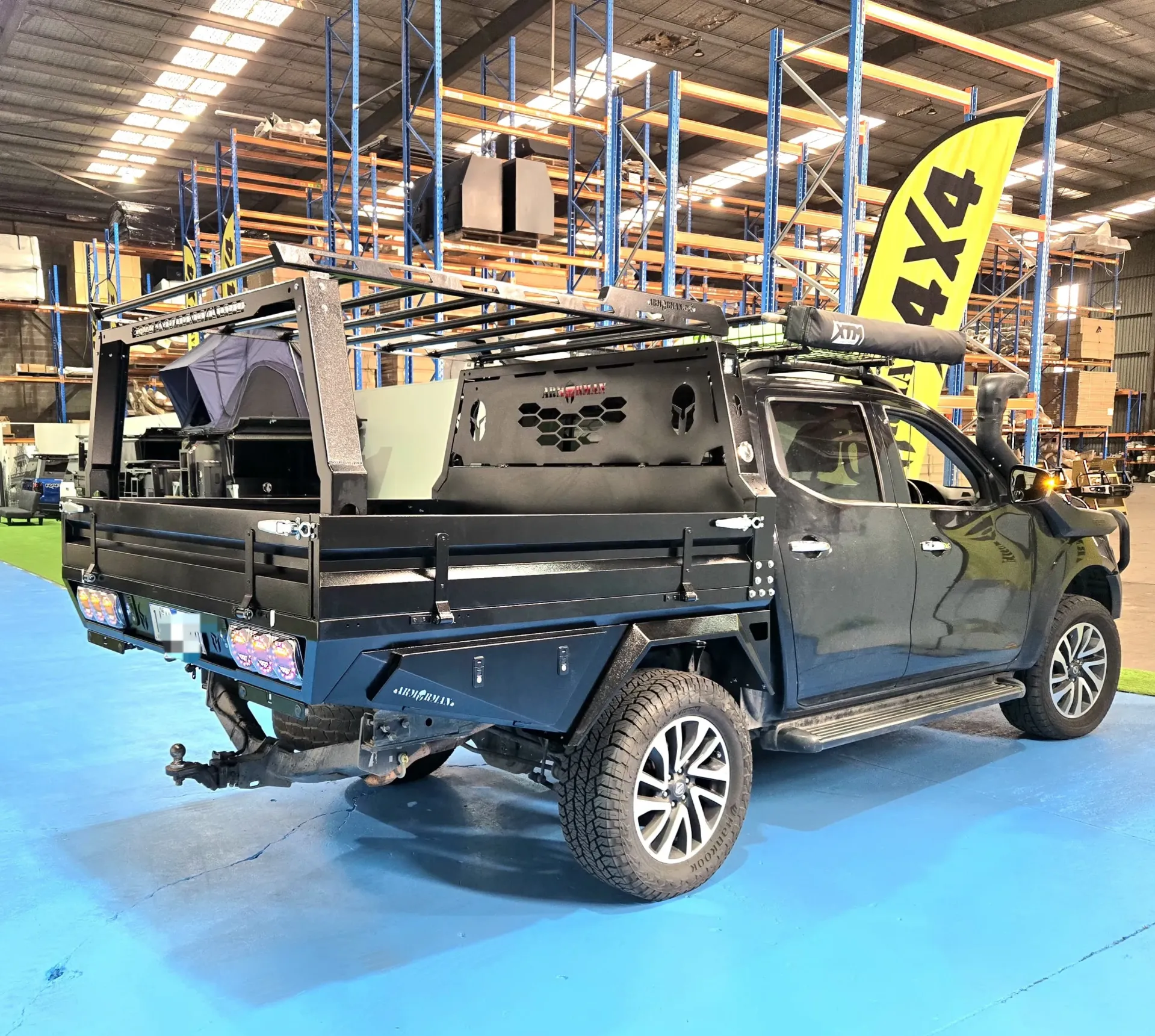 Nissan Navara Steel Tray – Bushranger 1850 Heavy Duty Ute Tray