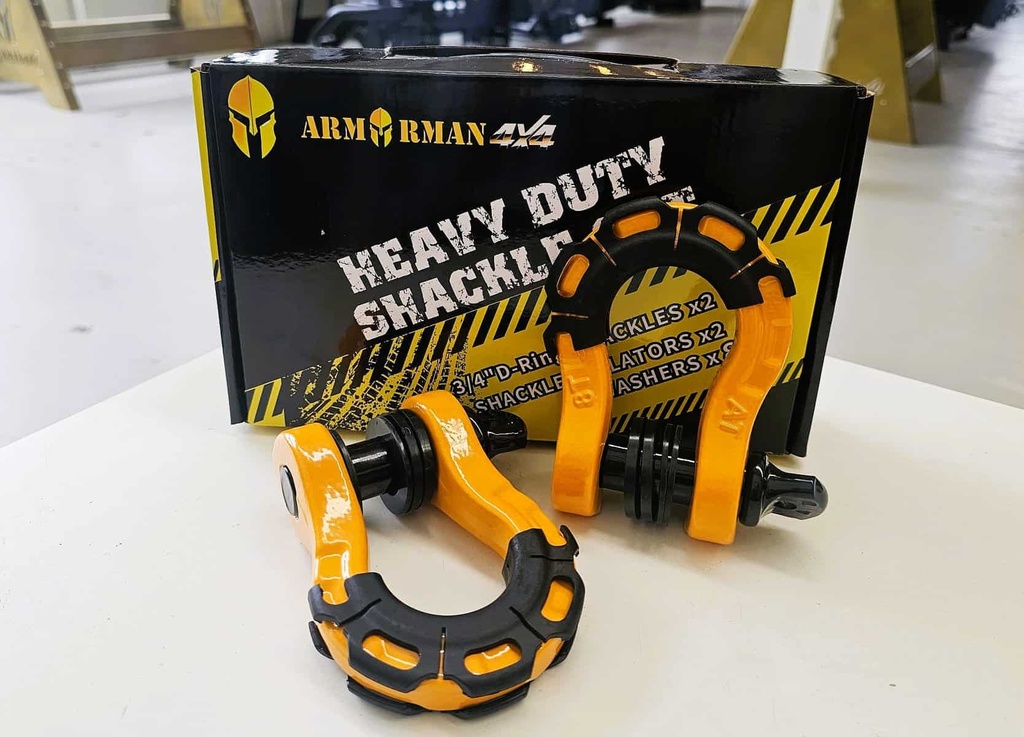 [AM-BSH-Y] D-SHACKLE-YELLOW