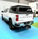 Chevrolet Silverado SHORT Tub Canopy – Solid Side Glass Tub Canopy- Chevrolet Silverado 1500 Canopy