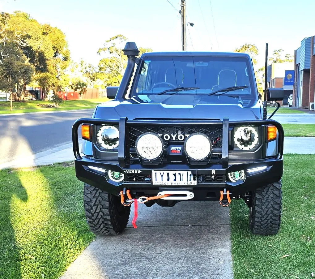 BULL BAR- for  NISSAN PATROL Y62- Durable BUSHMASTER BAR, High-Quality 4x4 Protection