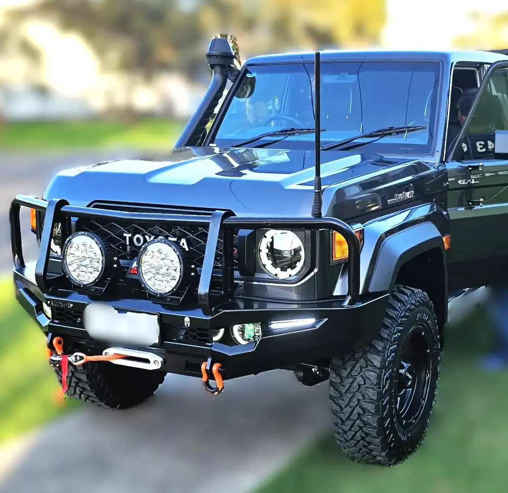 BULL BAR- for  NISSAN PATROL Y62-63- Durable BUSHMASTER BAR, High-Quality 4x4 Protection