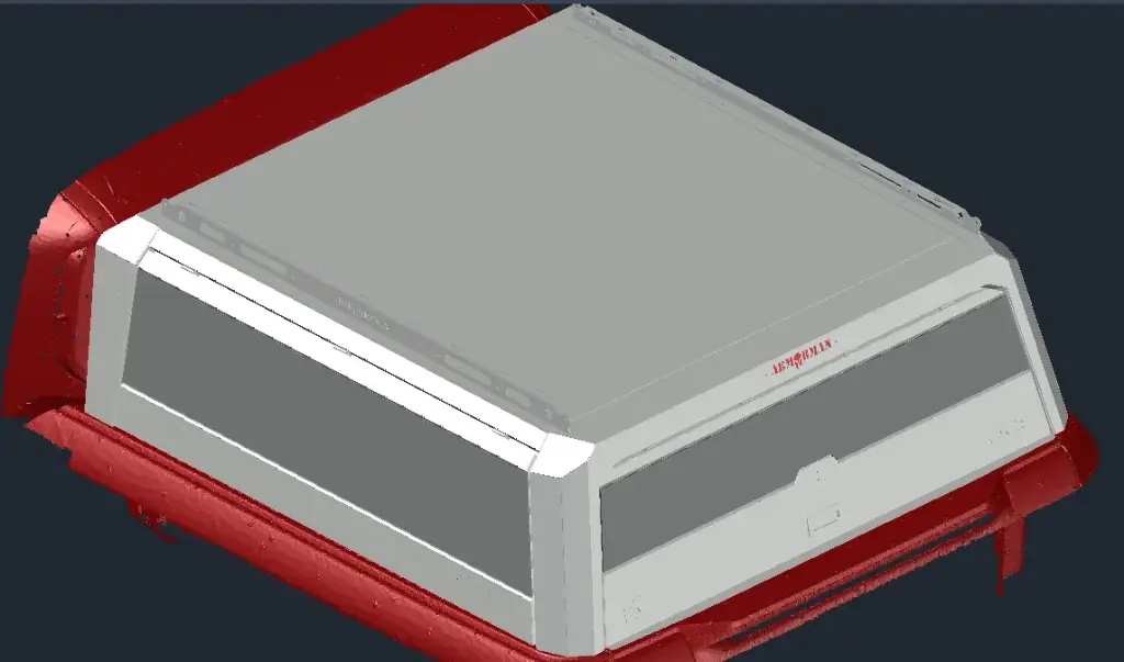 SOLID SIDE GLASS TUB CANOPY FOR Kia Tasman 