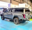 Toyota Hilux SR5 Canopy – Stainless Steel Tub Canopy | Solid Side Glass
