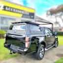 Isuzu D-MAX Canopy – Stainless Steel Tub Canopy | Solid Side Glass
