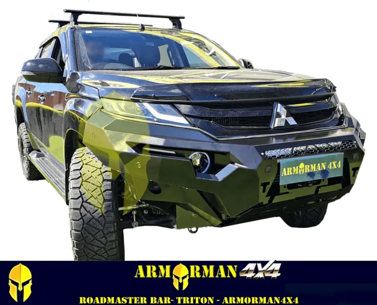 ArmorMan RoadMaster Bull Bar for Mitsubishi Triton MQ (2015-2018) | Heavy-Duty Steel 4x4 Protection