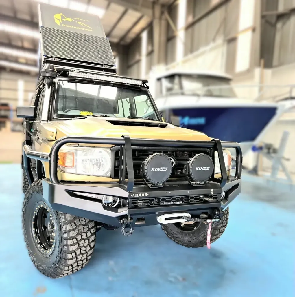BushMaster Bull Bar for Toyota LandCruiser 79 Series (2007-2023) | Heavy-Duty Steel 4x4 Protection
