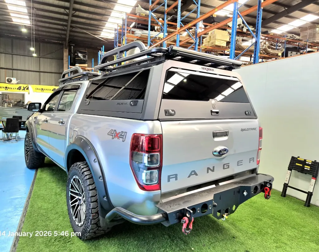 SOLID SIDE GLASS TUB CANOPY- RANGER PXI,II,III (T6T7T8)