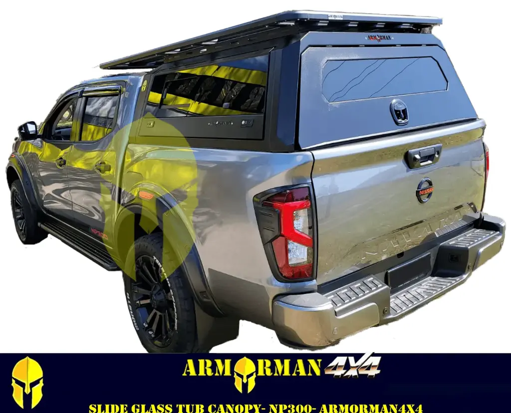 SLIDING SIDE WINDOW TUB CANOPY-NP300