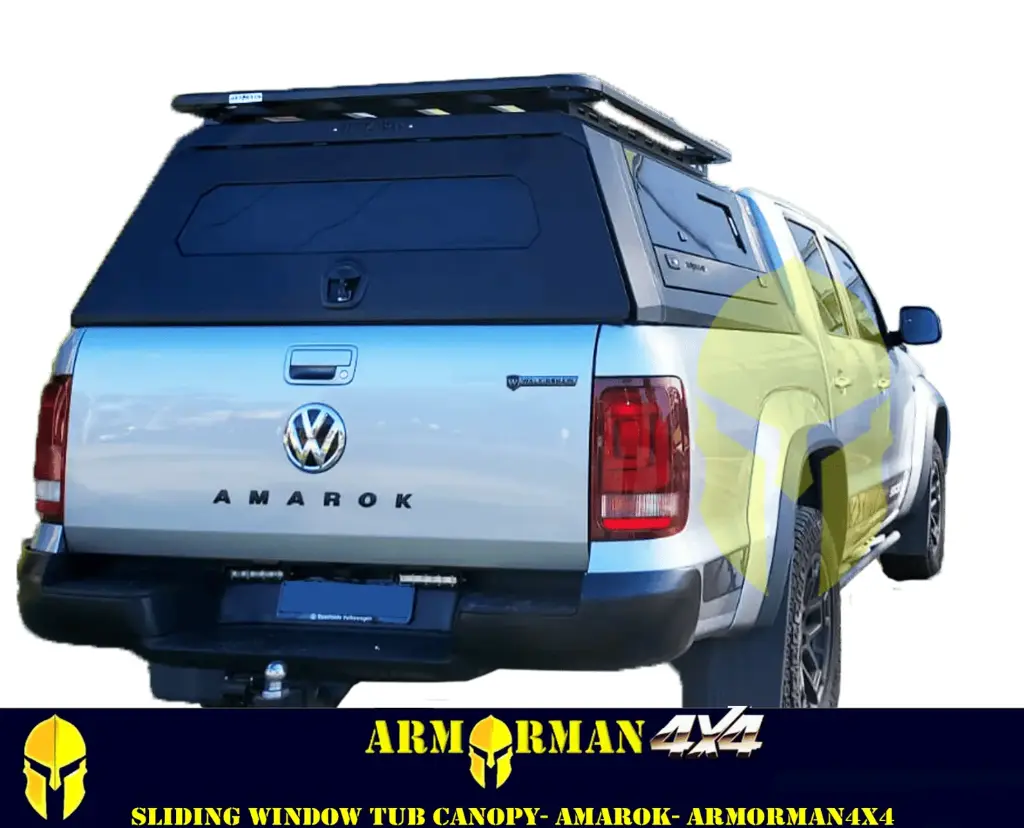 [AM-STUC-SSW-AM] Volkswagen Amarok Canopy – Sliding Side Window Tub Canopy (2011–2022)