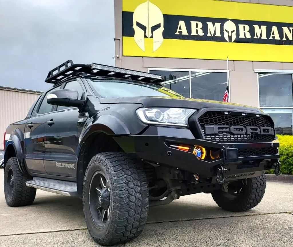 ArmorMan RoadMaster Bull Bar for Ford Ranger Raptor | Heavy-Duty Steel 4x4 Protection
