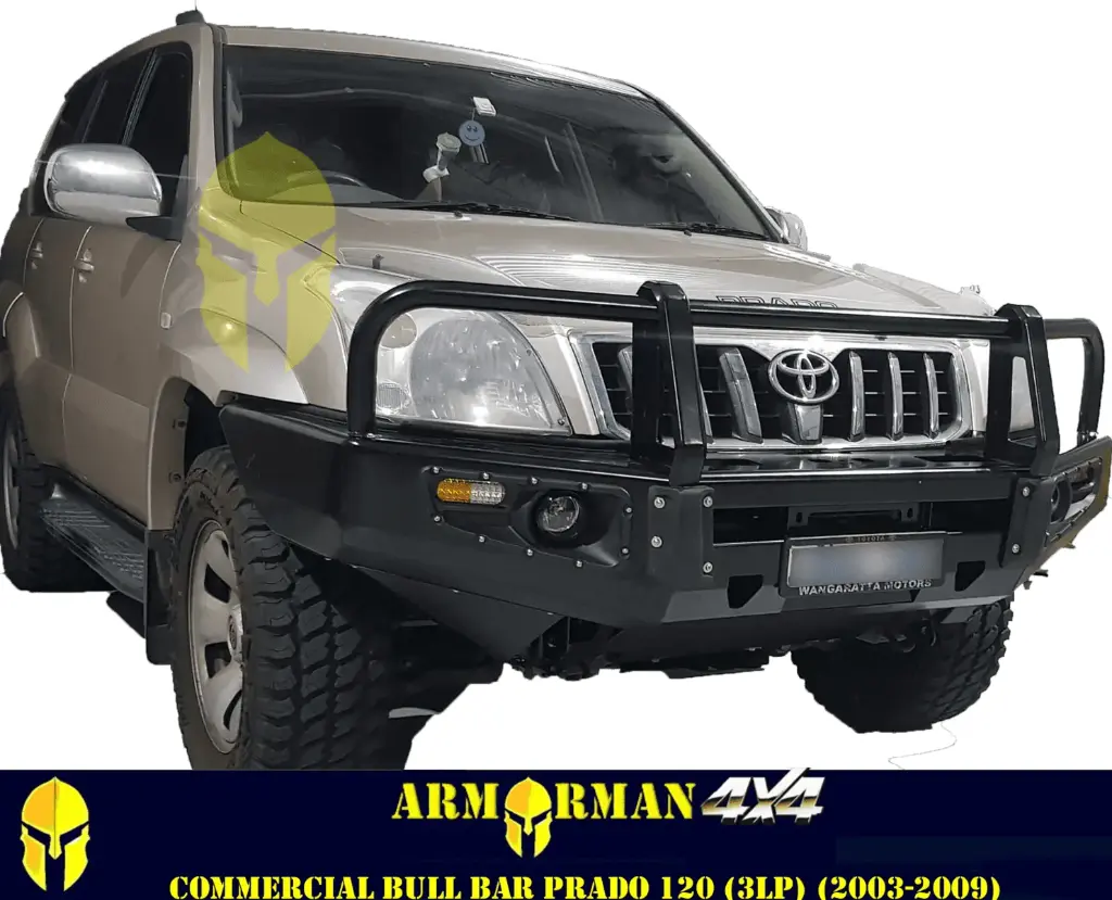 [AM-FBFJ120-0309TLP] COMMERCIAL BULLBAR- PRADO120
