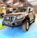ArmorMan RoadMaster Bull Bar for Toyota LandCruiser Prado 150 Series | Heavy-Duty Steel 4x4 Protection