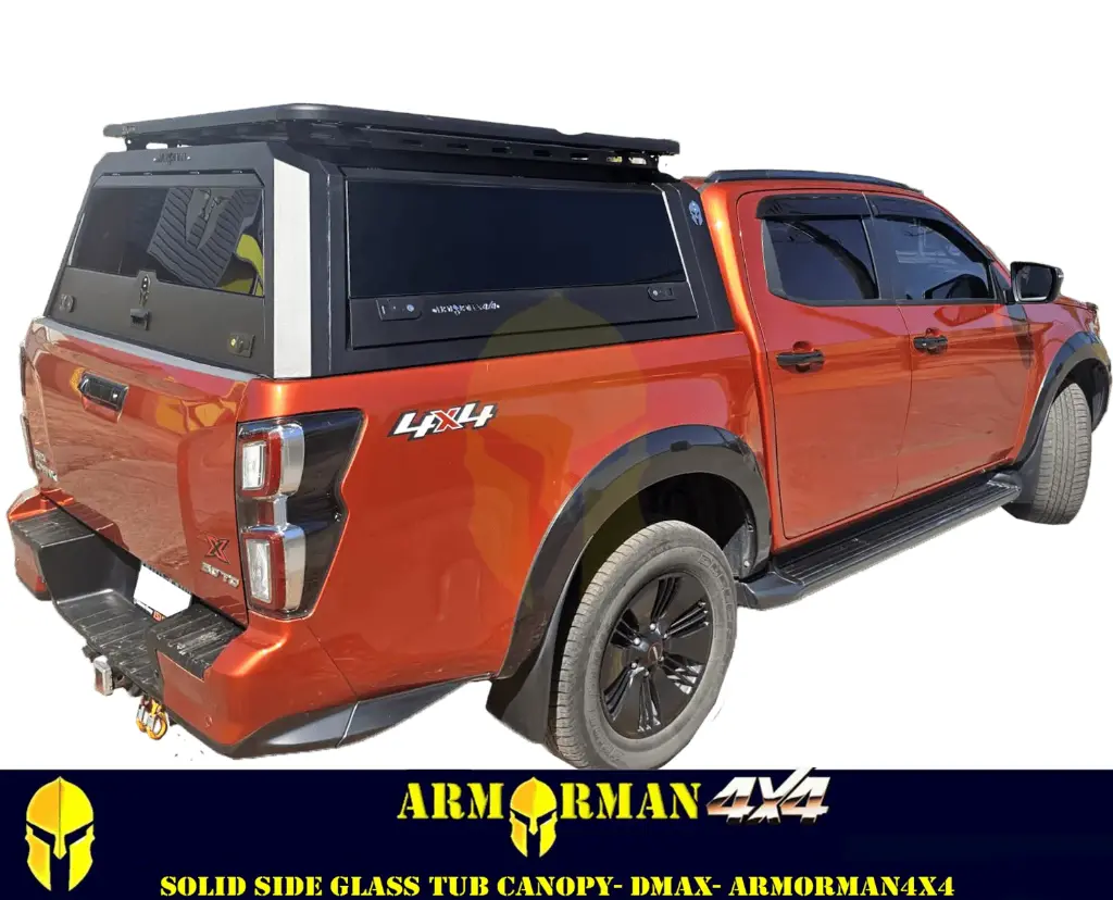 SOLID SIDE GLASS TUB CANOPY-BT50(2011-2020)