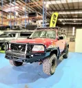 ArmorMan BushMaster Bull Bar for Nissan Patrol Y61 GU (1999–2004) | Heavy-Duty Steel 4x4 Protection