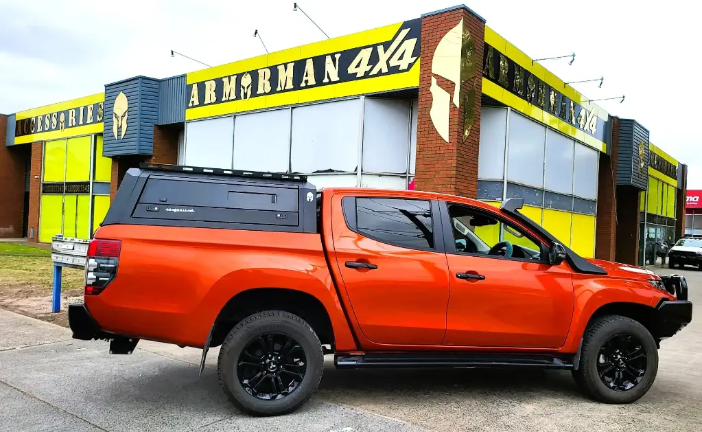 Mitsubishi Triton MQ / MR Canopy – Sliding Side Window Tub Canopy