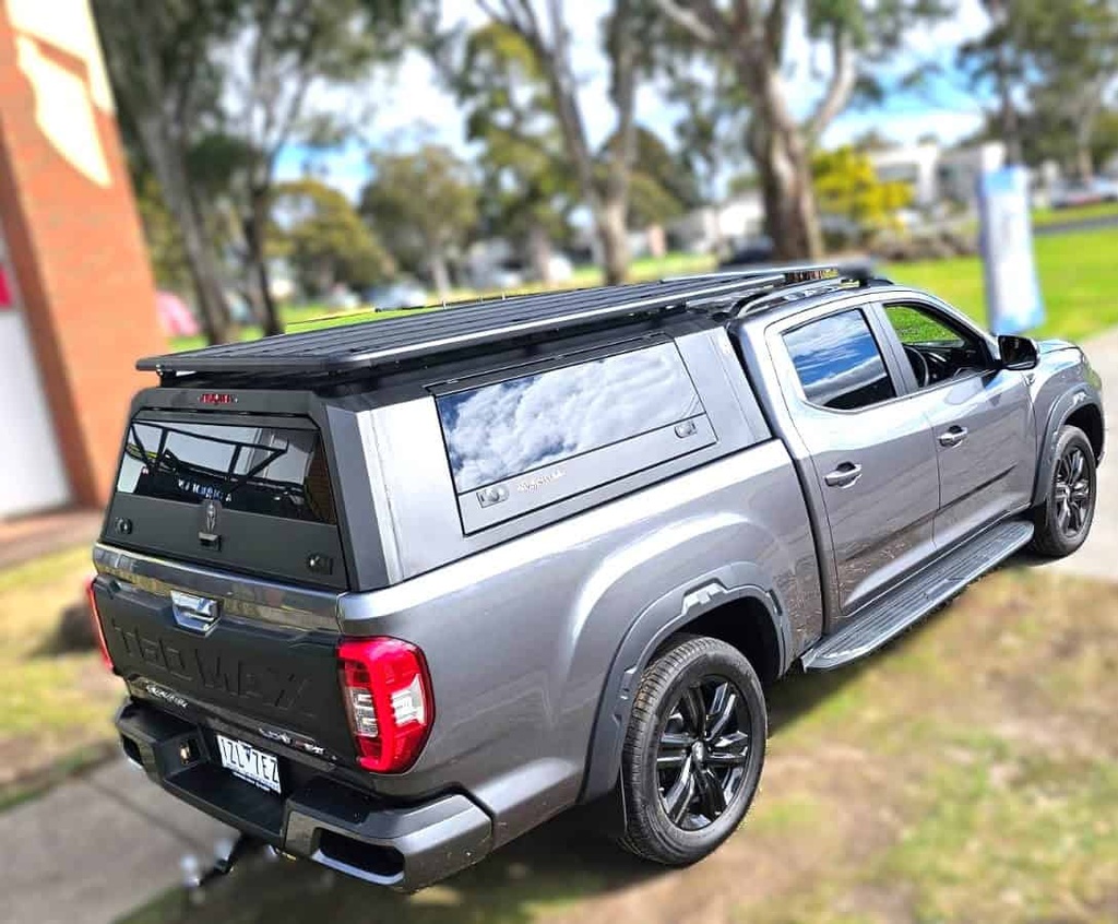 [AM-STUC-SSG-LDVM] SOLID SIDE GLASS TUB CANOPY-LDV MEGA