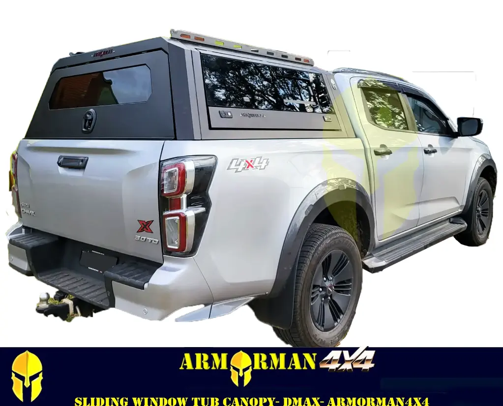 SLIDING SIDE WINDOW TUB CANOPY-D-MAX