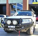BushMaster Bull Bar for Toyota LandCruiser 200 Series | Heavy-Duty Steel 4x4 Protection