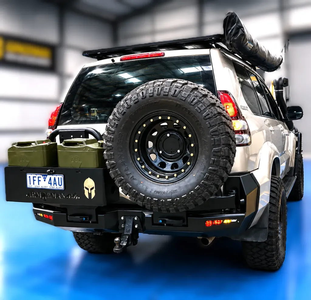 BUSHMASTER REAR CARRIER BAR-PRADO120