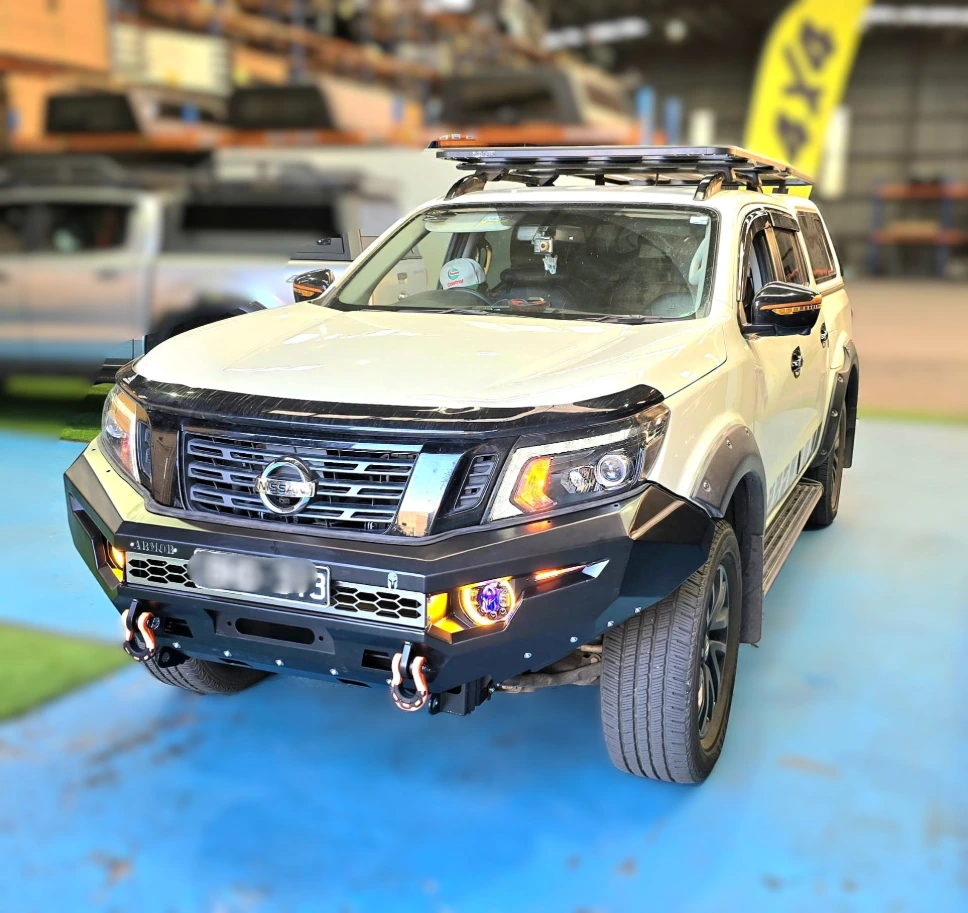 ArmorMan RoadMaster Bull Bar for Nissan Navara NP300 (2015-2019) | Heavy-Duty Steel 4x4 Protection