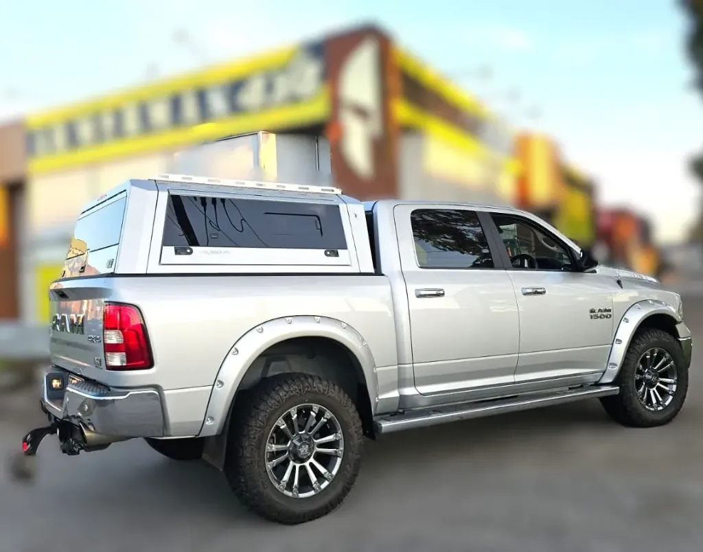 [AM-STUC-SSW-RAMST] RAM 1500 (5.7ft) / Ford F-150 Canopy – Sliding Side Window Tub Canopy