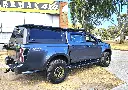 SOLID SIDE GLASS TUB CANOPY-D-MAX 