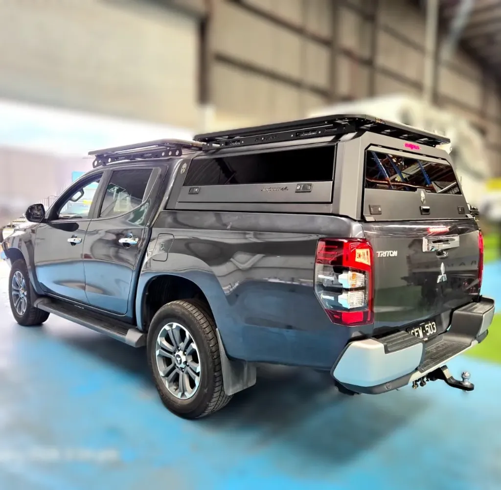 [AM-STUC-SSG-MQMR] Mitsubishi Triton Canopy MQ / MR – Solid Side Glass Tub Canopy