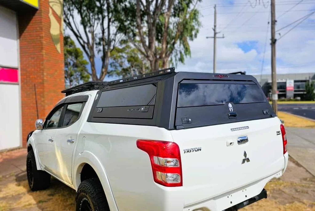 SOLID SIDE GLASS TUB CANOPY-MQMR