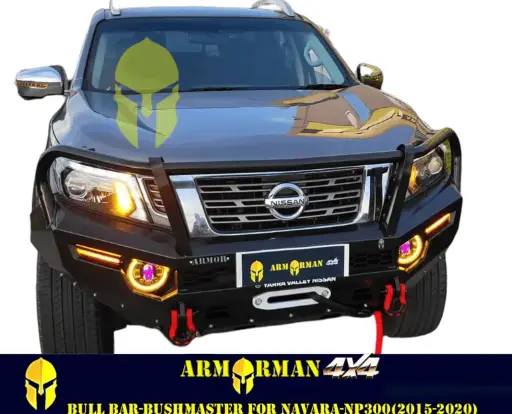 [AMFBNP3-200NBM] BUSHMASTER BULL BAR FOR  NP300(2020-ON) 
