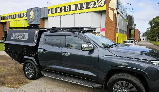 BUSHRANGER COMBO ALUMINIUM TRAY +1730 CANOPY TRITON – ARMORMAN4X4