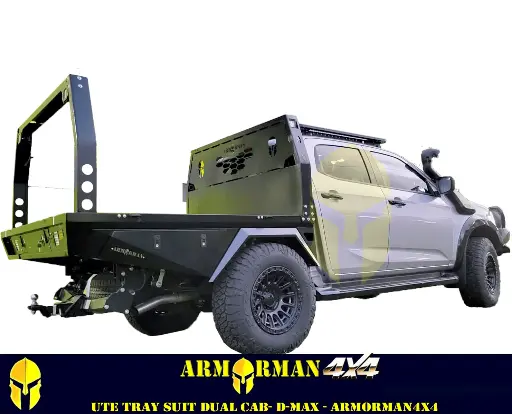 [AMSTR-DM] UTE Tray for ISUZU D-MAX – STEEL TRAY FOR DUAL CAB UTEs