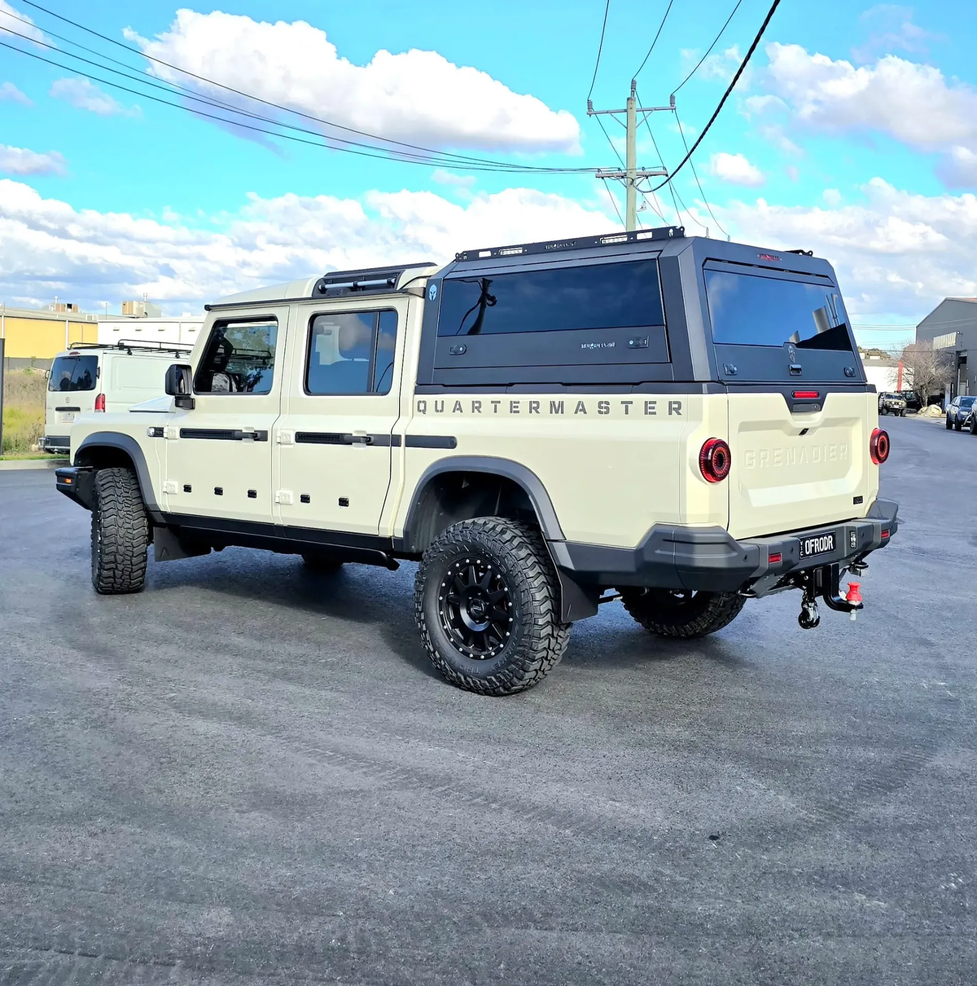 Solid Side Glass Canopy for INEOS Grenadier | ArmorMan 4x4