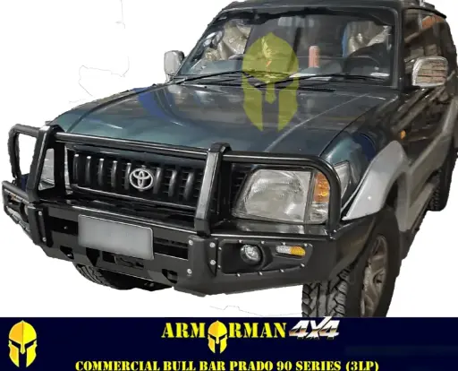 [AM-FBFJ90-9902TLP] COMMERCIAL BULLBAR-PRADO 90